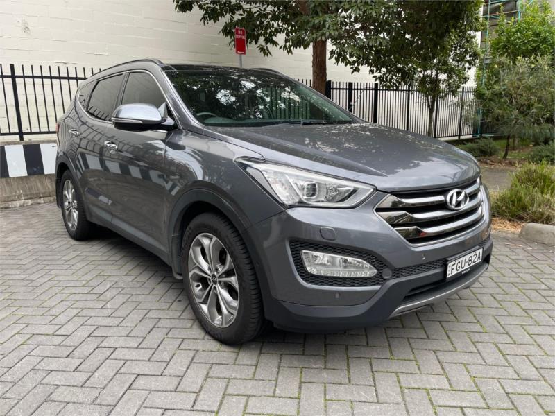 2014 HYUNDAI SANTA FE 4D WAGON HIGHLANDER CRDi (4x4) DM